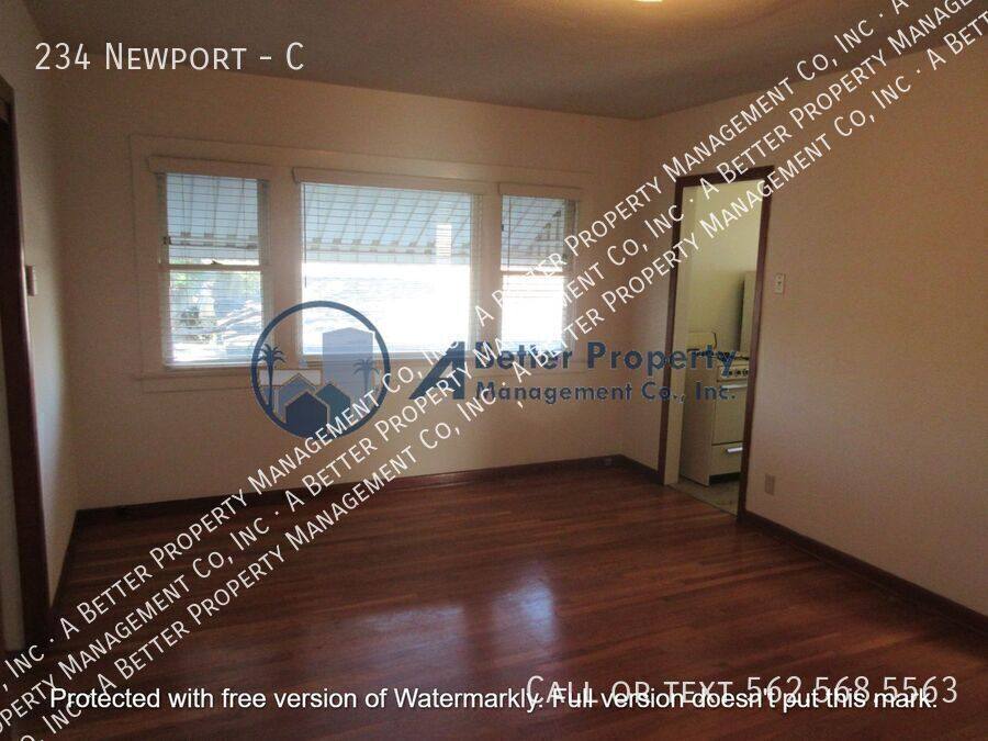 Apartment for rent at 234 Newport #C, Long Beach, CA 90803