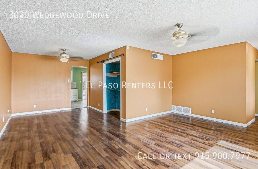 House for rent at 3020 Wedgewood Dr, El Paso, TX 79925