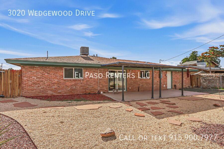 House for rent at 3020 Wedgewood Dr, El Paso, TX 79925