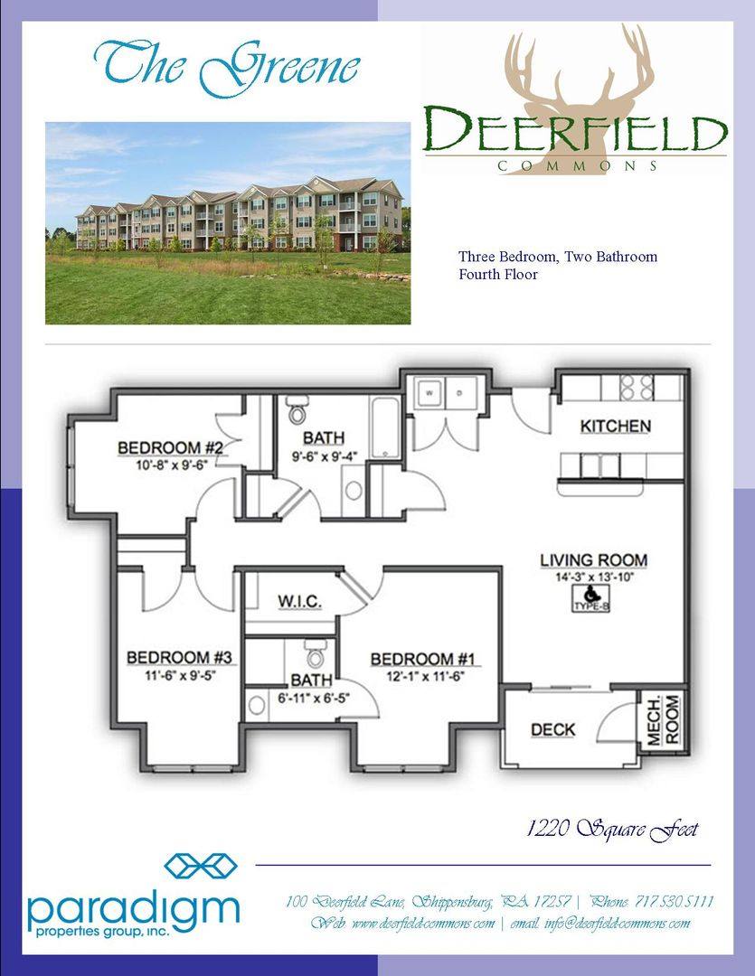 Apartment for rent at 4041 Deerfield Commons, Shippensburg, PA 17257