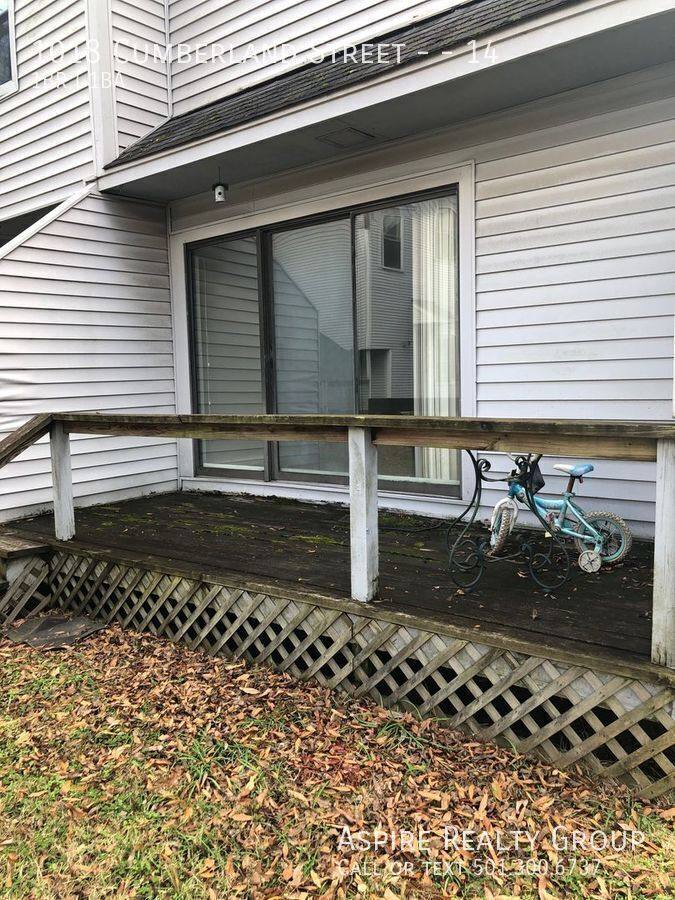 Townhouse for rent at 1018 Cumberland St #14, Little Rock, AR 72202