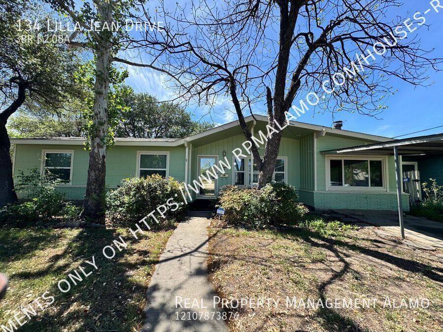 House for rent at 134 Lilla Jean Dr, San Antonio, TX 78223