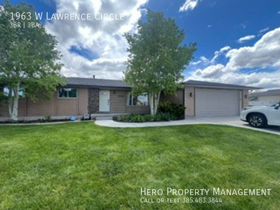House for rent at 1963 W Lawrence Circle, South Jordan, UT 84095