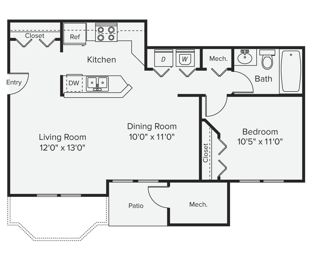 Apartment for rent at 1 Arboretum Way #1502, Burlington, MA 01803