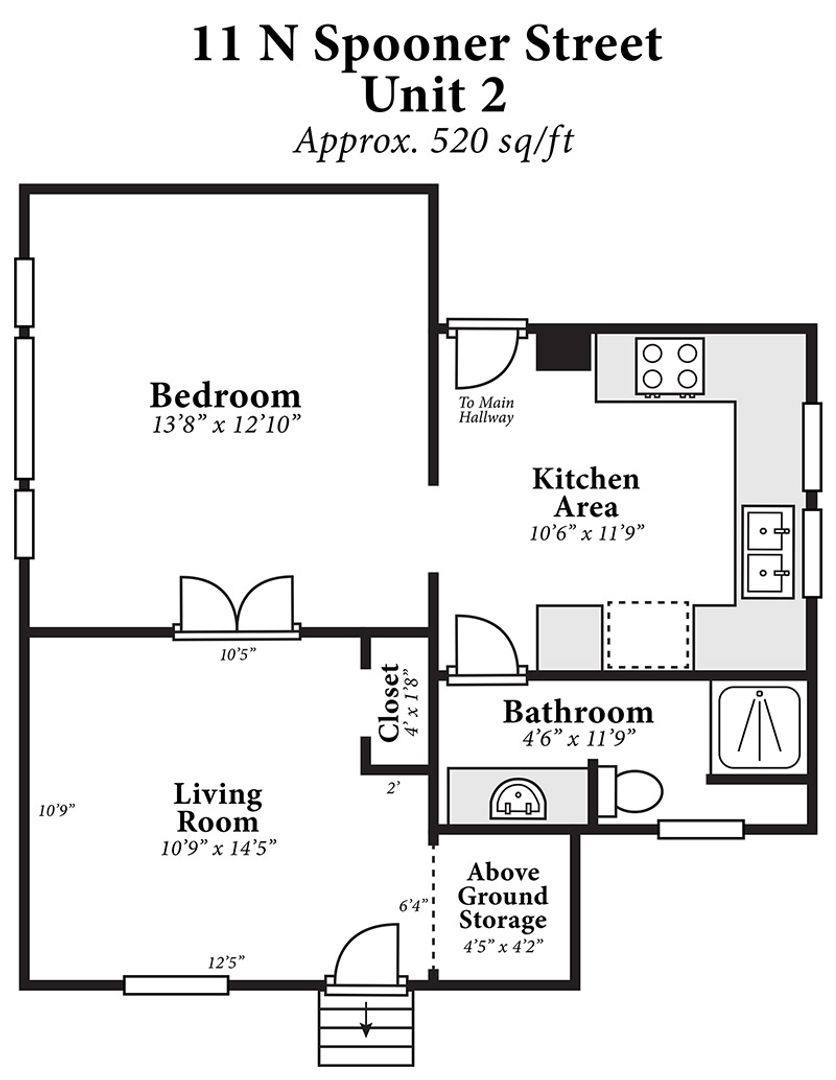 Apartment for rent at 11 N Spooner St, Madison, WI 53726