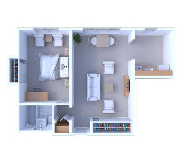 Apartment for rent at 5100 S Cornell Ave #706, Chicago, IL 60615
