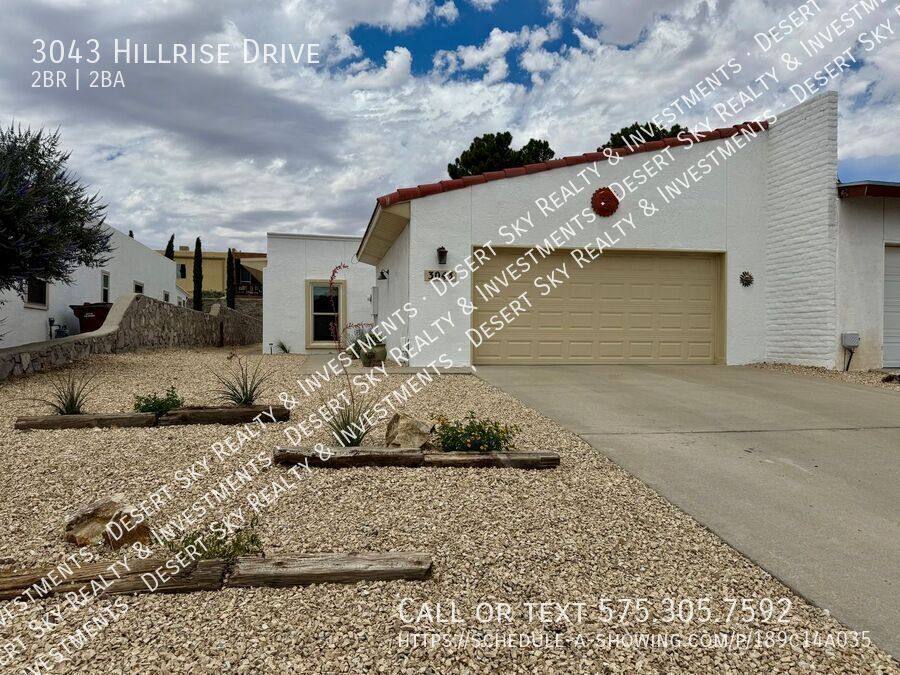 Townhouse for rent at 3043 Hillrise Dr, Las Cruces, NM 88011