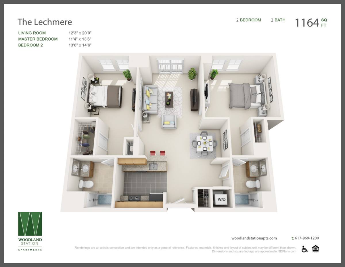 Apartment for rent at 1940 Washington St #440, Auburndale, MA 02466