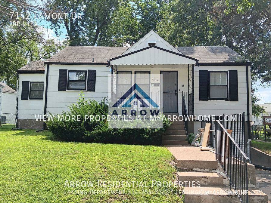 House for rent at 7142 Lamont Dr, Saint Louis, MO 63136