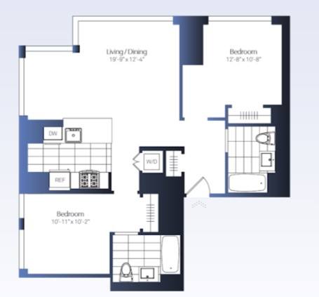 Condo for rent at 470 11th Ave #2703, New York, NY 10018