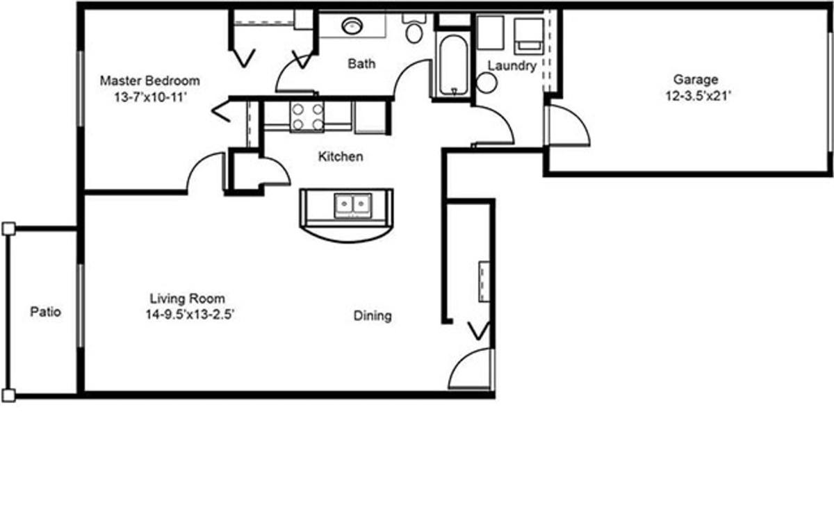 Apartment for rent at 1908 American Eagle Dr #50, Slinger, WI 53086