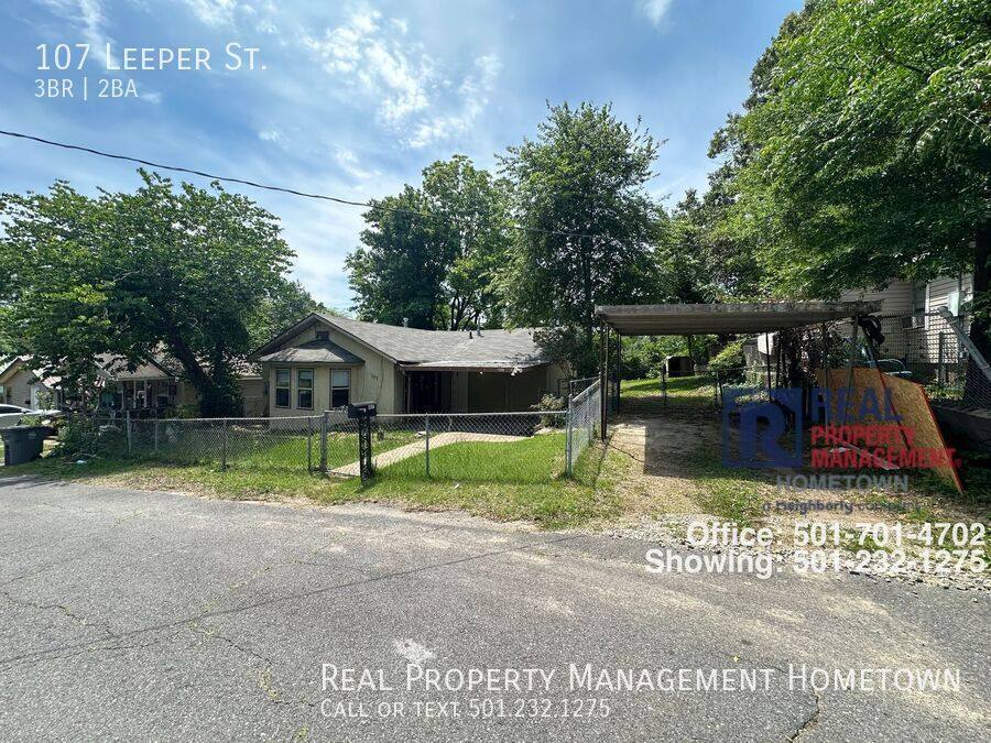 House for rent at 107 Leeper St, Hot Springs National Park, AR 71913