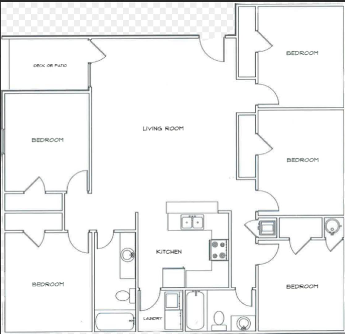Apartment for rent at 1101 Fairfax St, Radford, VA 24141