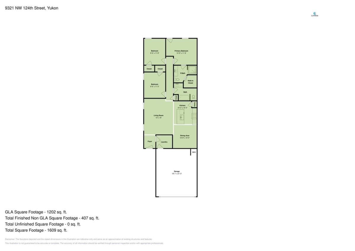 House for rent at 9308 NW 125th St, Yukon, OK 73099