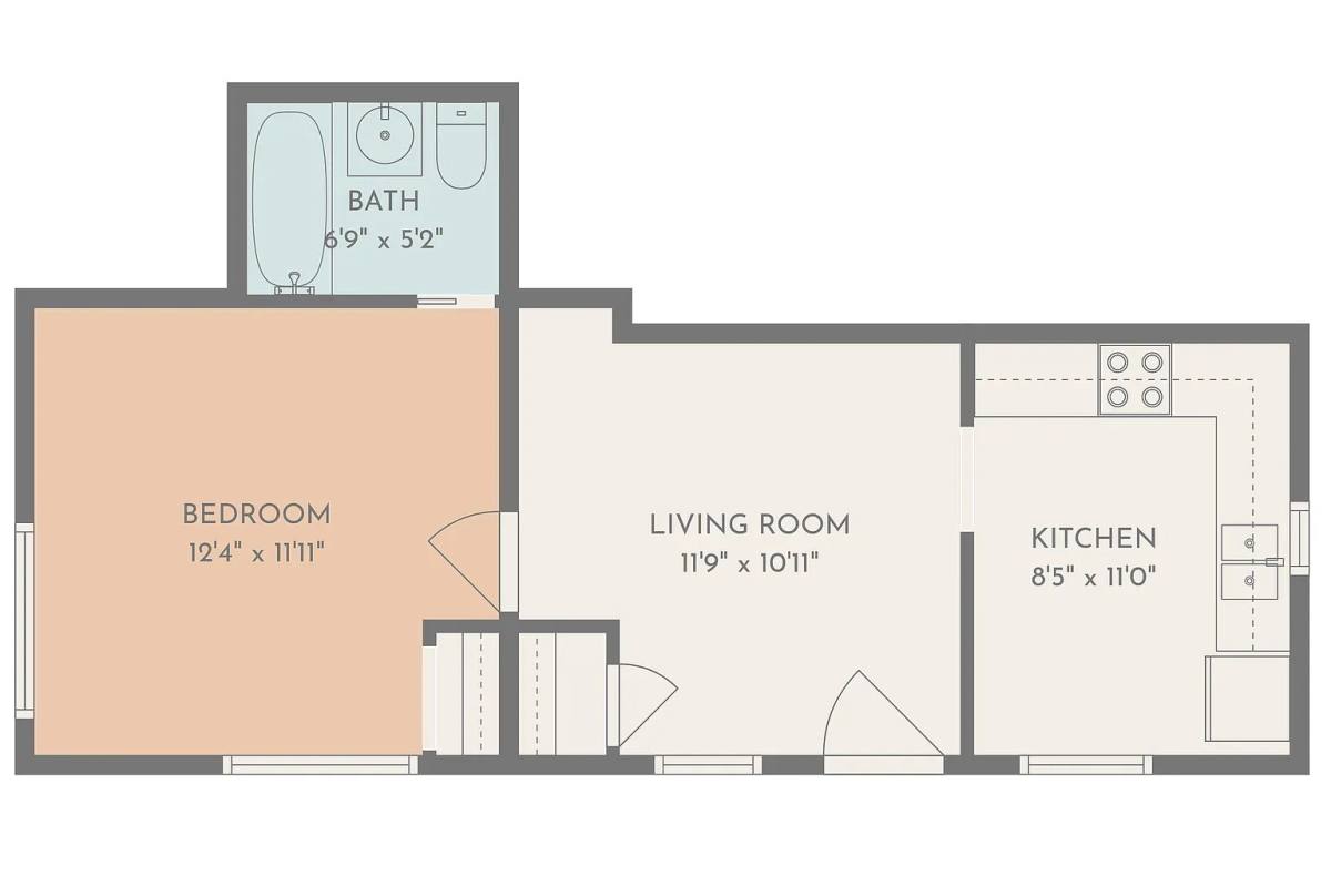 Apartment for rent at 1012 S W Temple St #1, Salt Lake City, UT 84101