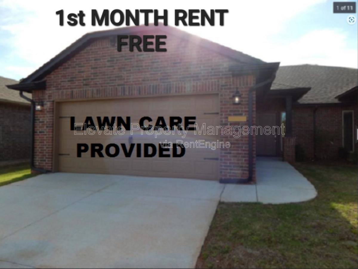 House for rent at 10705 NW 23rd Terrace, Yukon, OK 73099