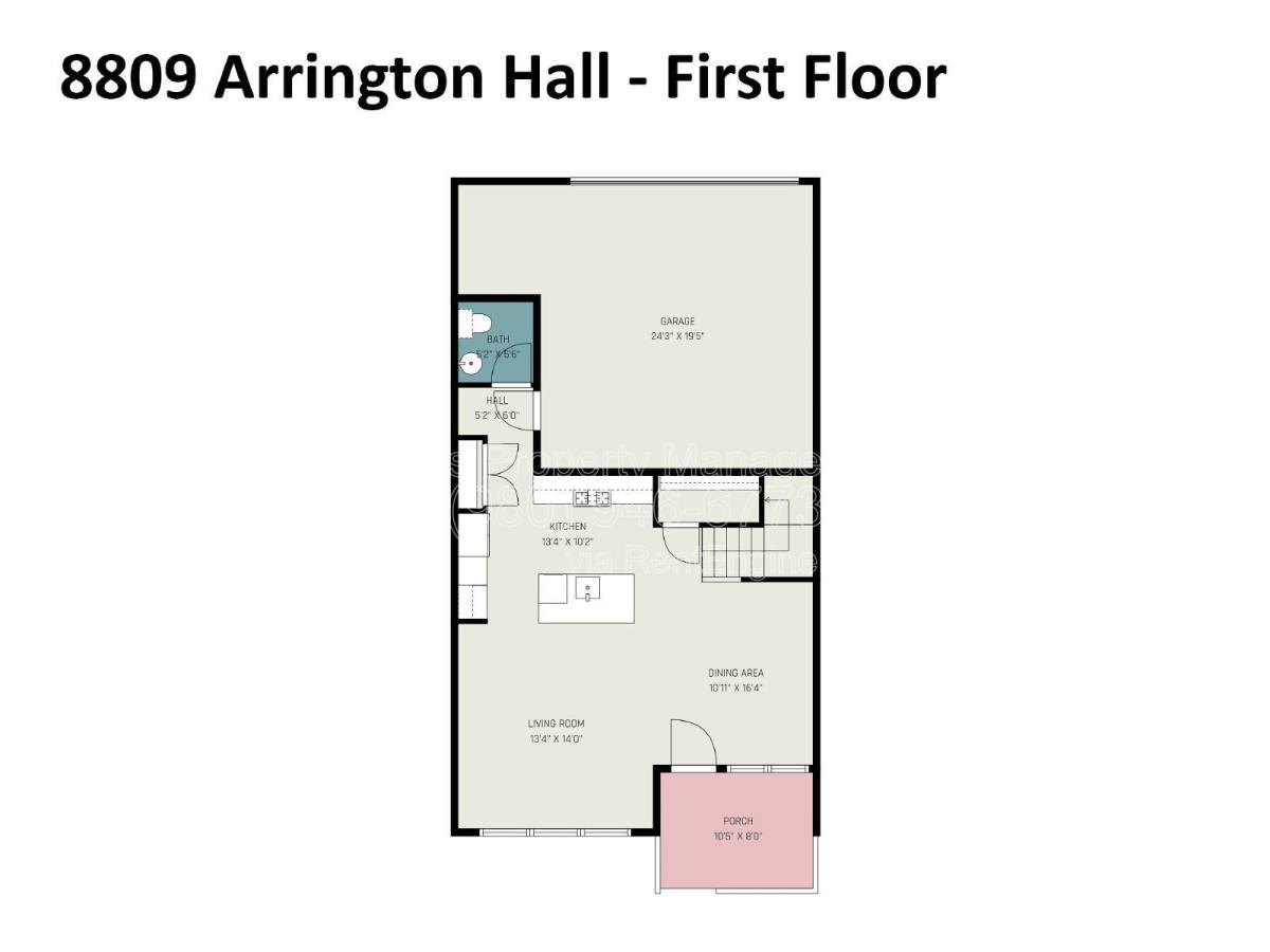 Townhouse for rent at 8809 Arrington Hall, Harrisburg, NC 28075