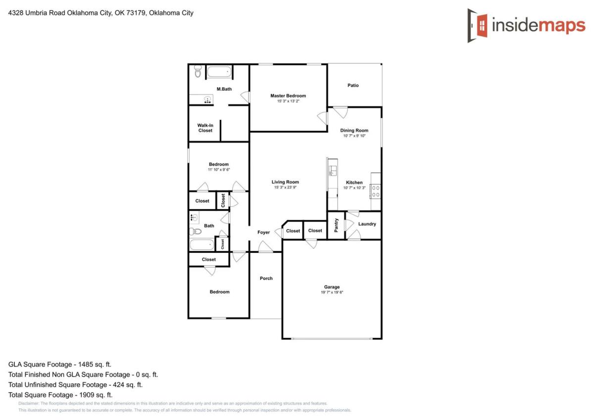 House for rent at 4328 Umbria Rd, Oklahoma City, OK 73179