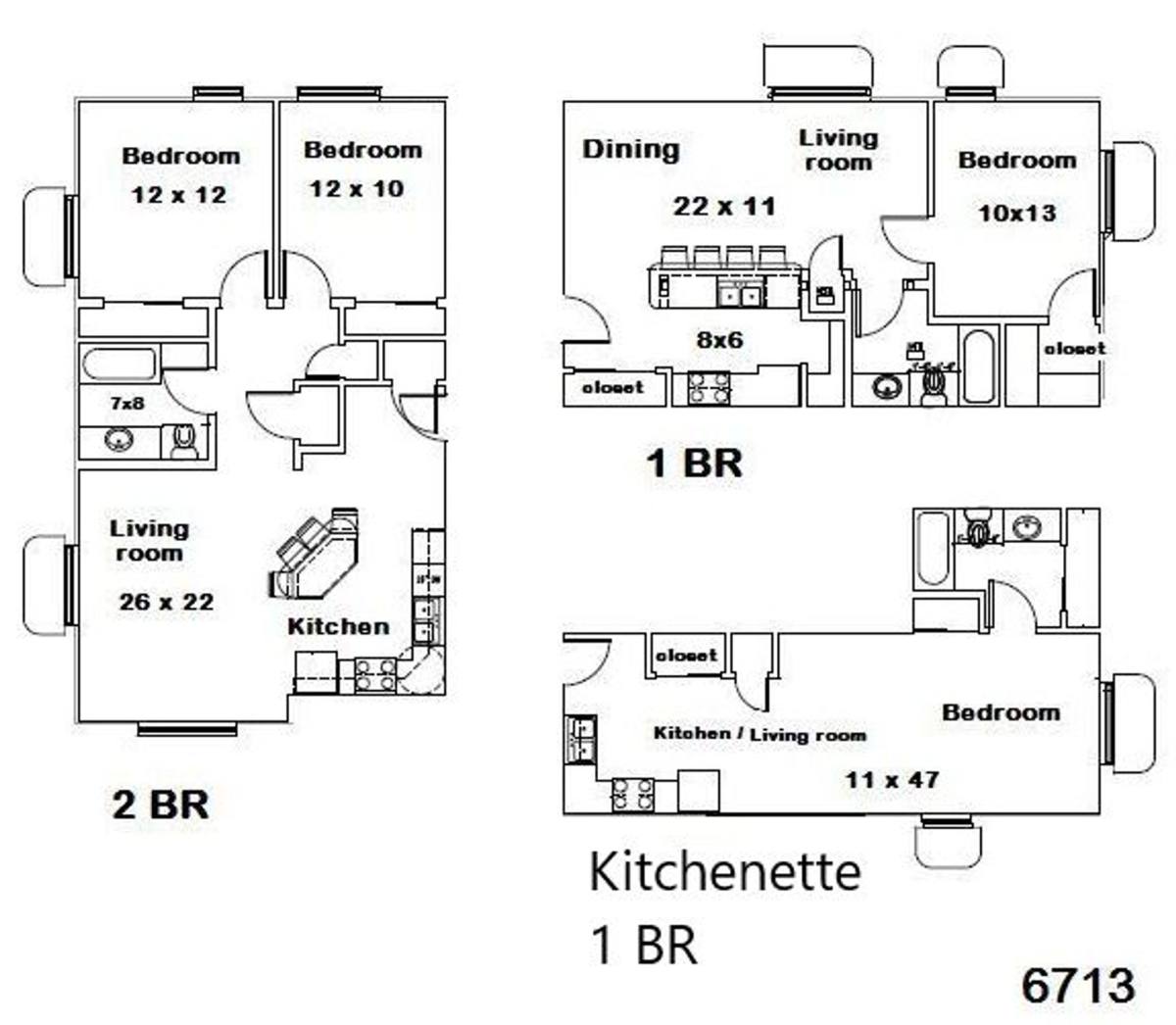Apartment for rent at 6709 S 73rd Circle, Omaha, NE 68127