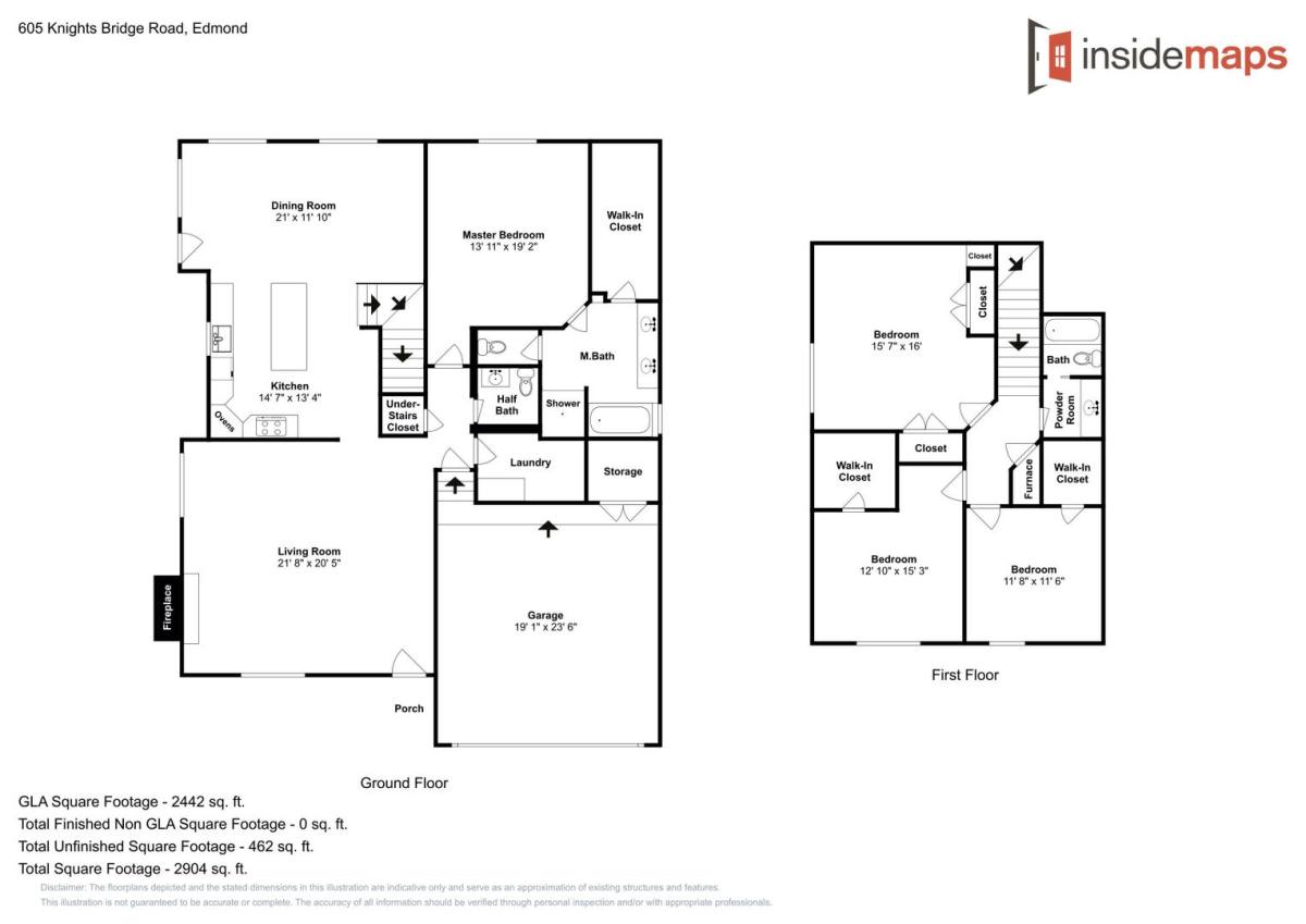 House for rent at 605 Knights Bridge Rd, Edmond, OK 73034