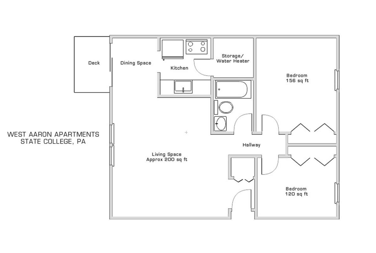 Apartment for rent at 930D W Aaron Dr, State College, PA 16803