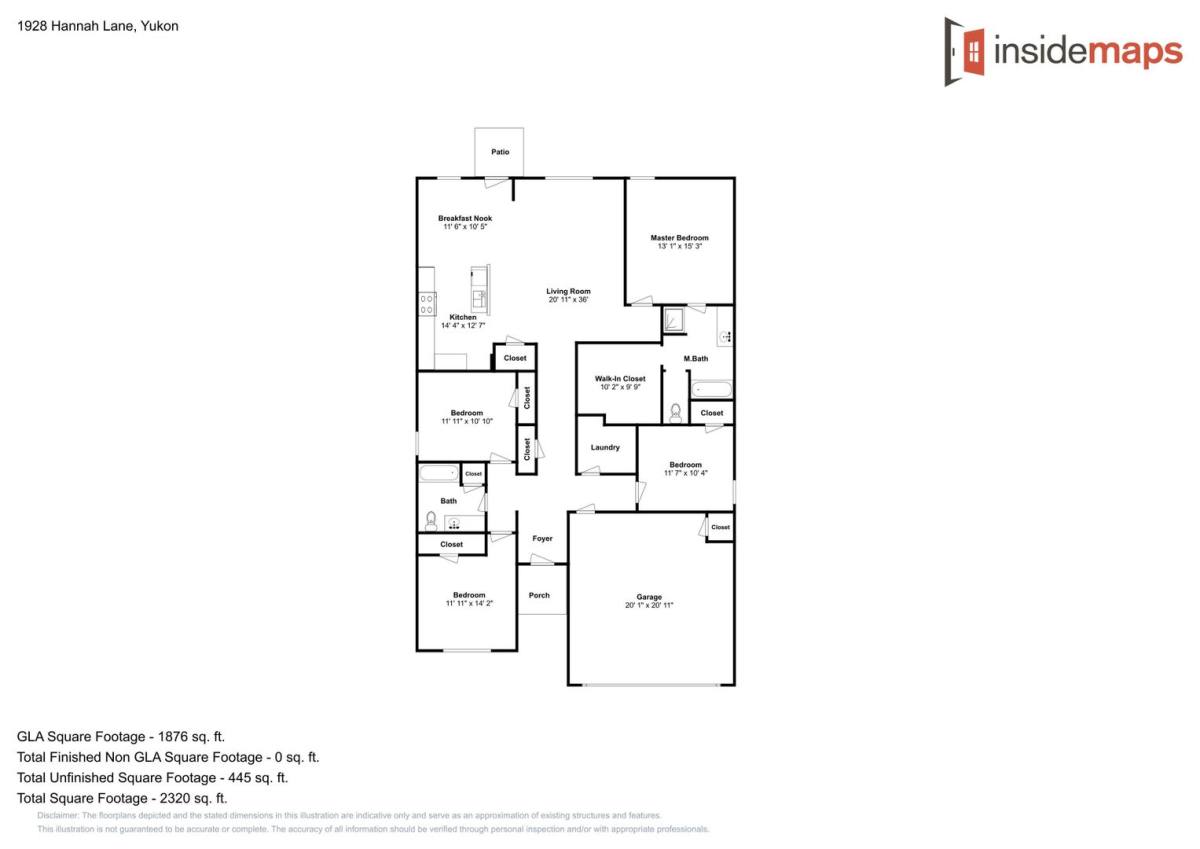 House for rent at 1928 Hannah Lane, Oklahoma City, OK 73127
