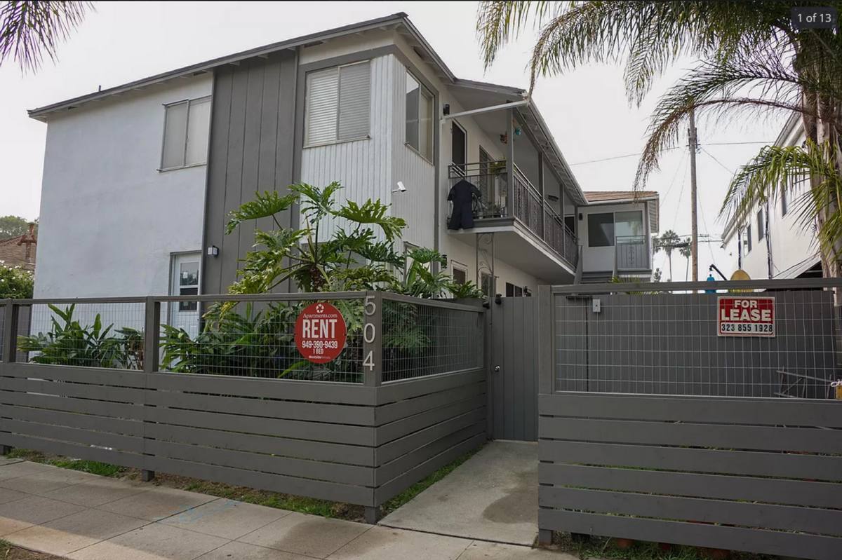 Apartment for rent at 504 Grand Blvd, Venice, CA 90291