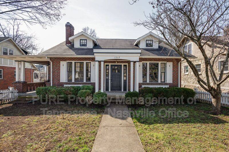 House for rent at 1507 Cedar Lane, Nashville, TN 37212