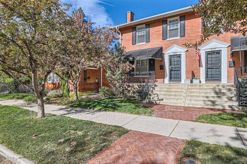 Townhouse for rent at 525 N Gilpin St, Denver, CO 80218