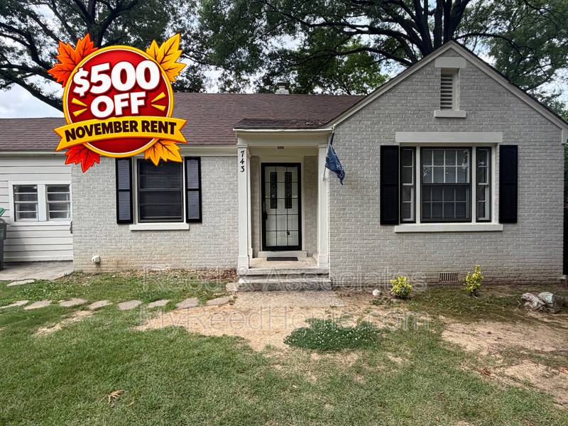 Apartment for rent at 743 Shotwell St #1, Memphis, TN 38111