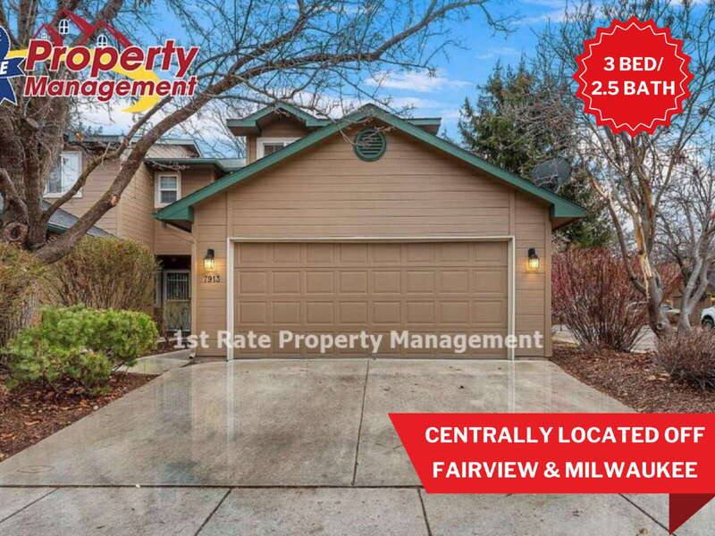 Townhouse for rent at 7913 W Holt Court, Boise, ID 83704
