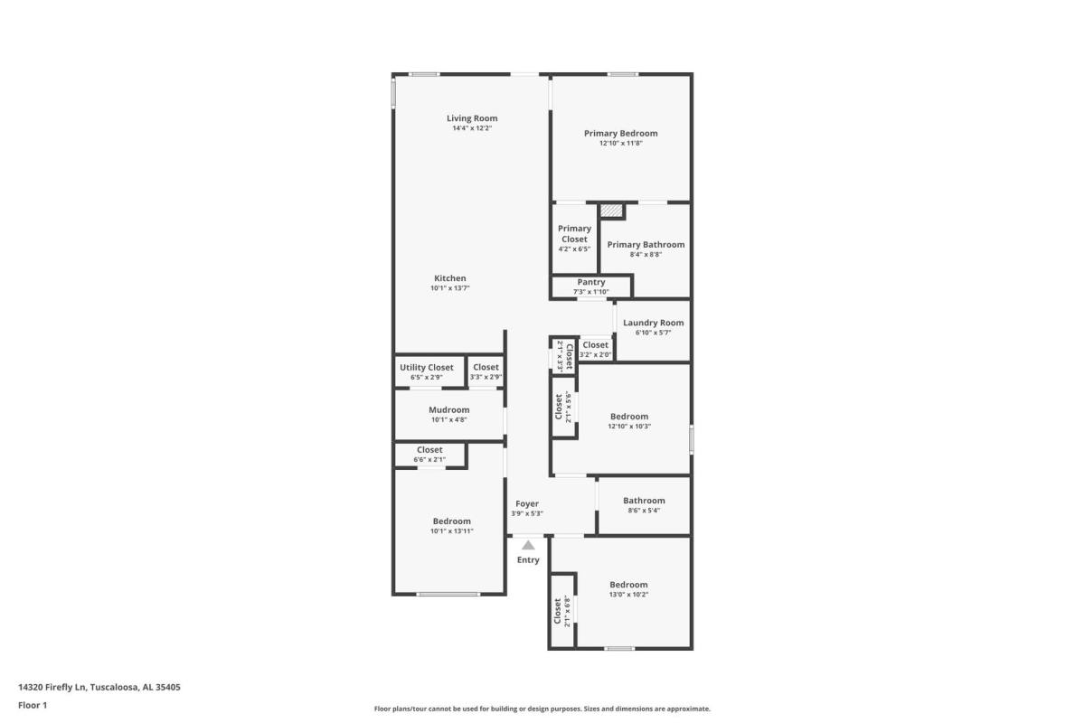 House for rent at 14320 Firefly Lane, Tuscaloosa, AL 35405