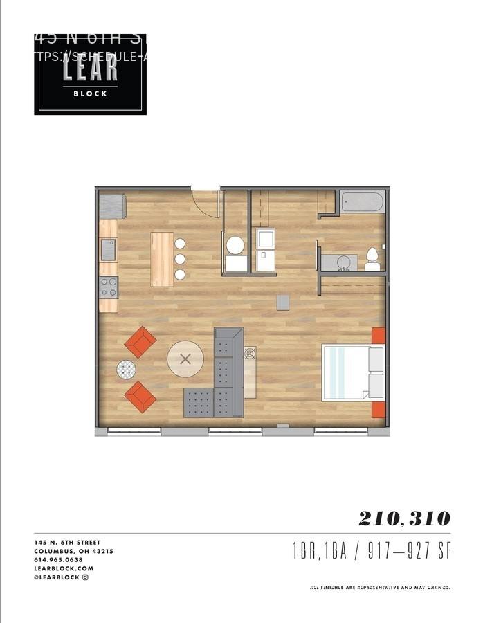 Apartment for rent at 145 N 6th St #210, Columbus, OH 43215