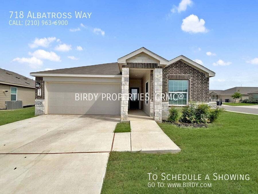 House for rent at 718 Albatross Way, San Antonio, TX 78221