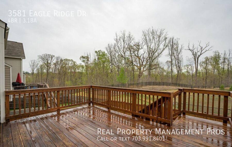 House for rent at 3581 Eagle Ridge Dr, Woodbridge, VA 22191