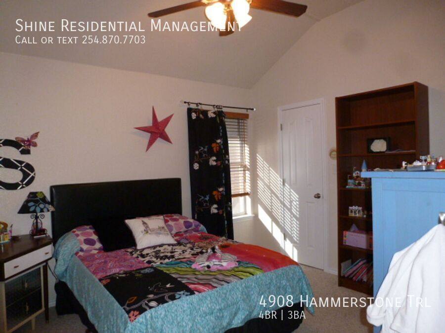 House for rent at 4908 Hammerstone Trail, Killeen, TX 76542