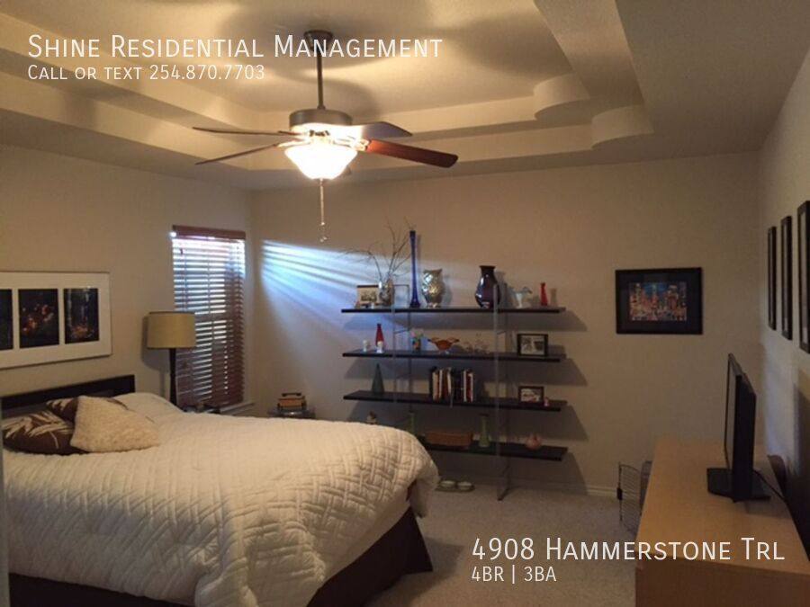 House for rent at 4908 Hammerstone Trail, Killeen, TX 76542
