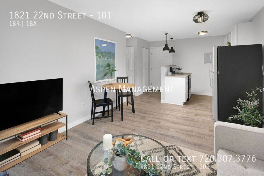 Apartment for rent at 1821 22nd St #101, Boulder, CO 80302