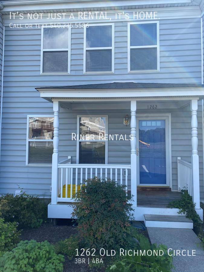 Townhouse for rent at 1262 Old Richmond Circle, Harrisonburg, VA 22801