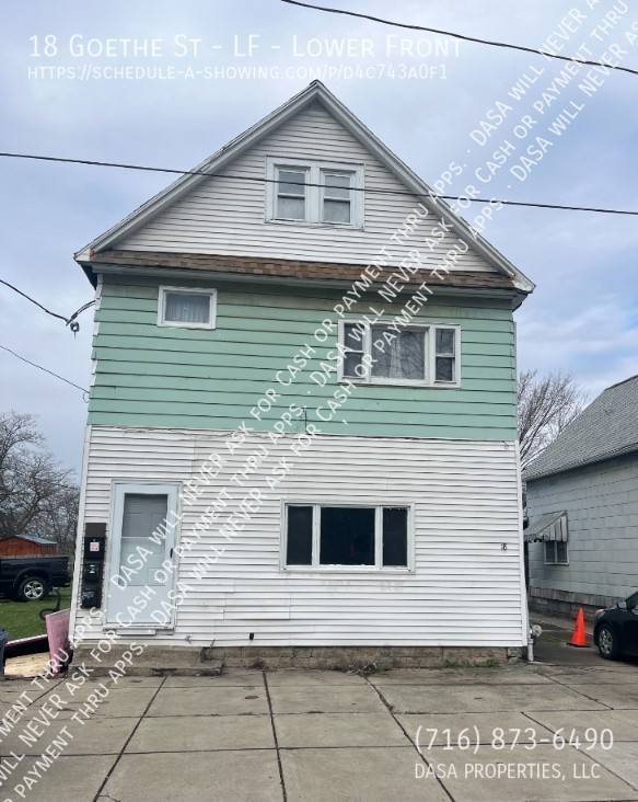Apartment for rent at 18 Goethe St #LF-LOWER Front, Buffalo, NY 14206