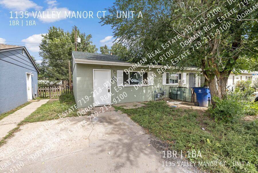 Apartment for rent at 1135 Valley Manor Court #A, Colorado Springs, CO 80906
