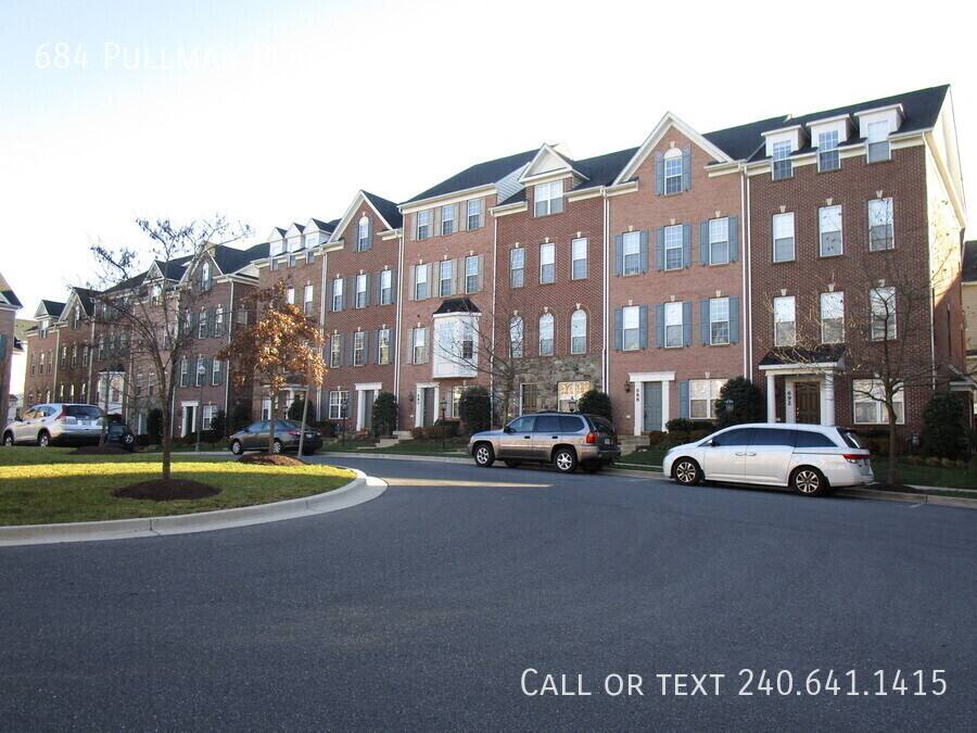 Townhouse for rent at 684 Pullman Place, Gaithersburg, MD 20877