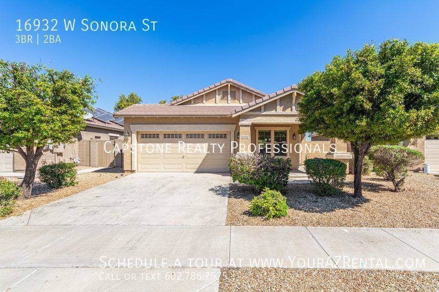 House for rent at 16932 W Sonora St, Goodyear, AZ 85338