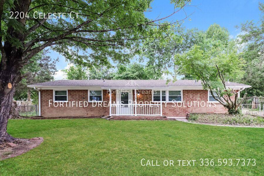 House for rent at 2204 Celeste Court, Greensboro, NC 27407