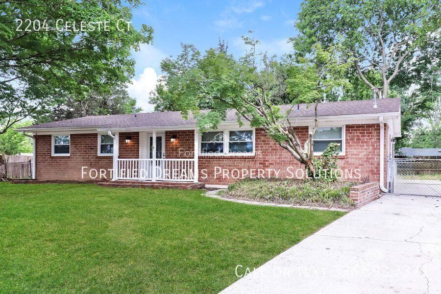 House for rent at 2204 Celeste Court, Greensboro, NC 27407