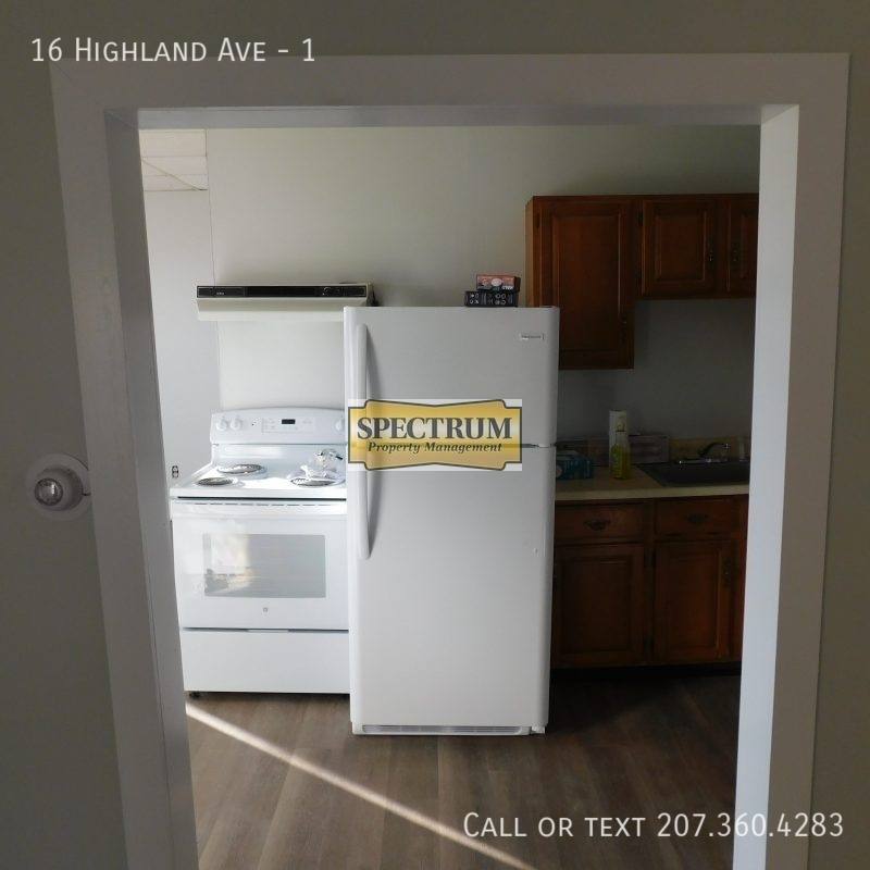 Apartment for rent at 16 Highland Ave #1, Gardiner, ME 04345