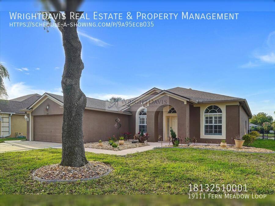 House for rent at 19111 Fern Meadow Loop, Lutz, FL 33558