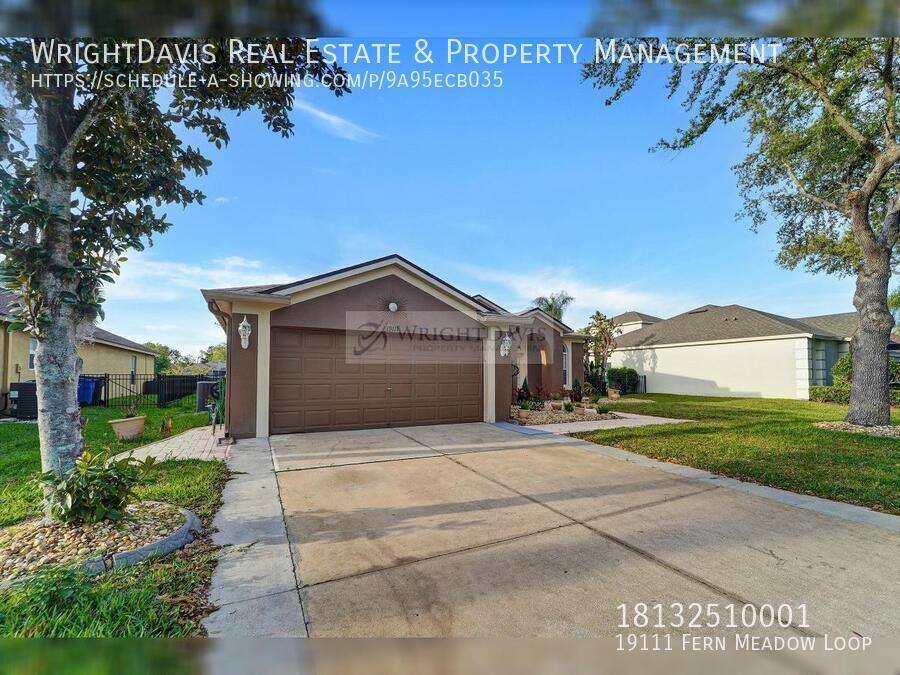 House for rent at 19111 Fern Meadow Loop, Lutz, FL 33558