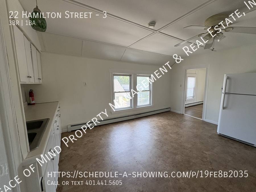 Apartment for rent at 22 Hamilton St #3, Woonsocket, RI 02895