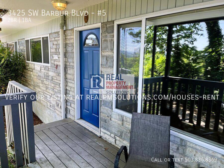 Condo for rent at 3425 SW Barbur Blvd #5, Portland, OR 97239